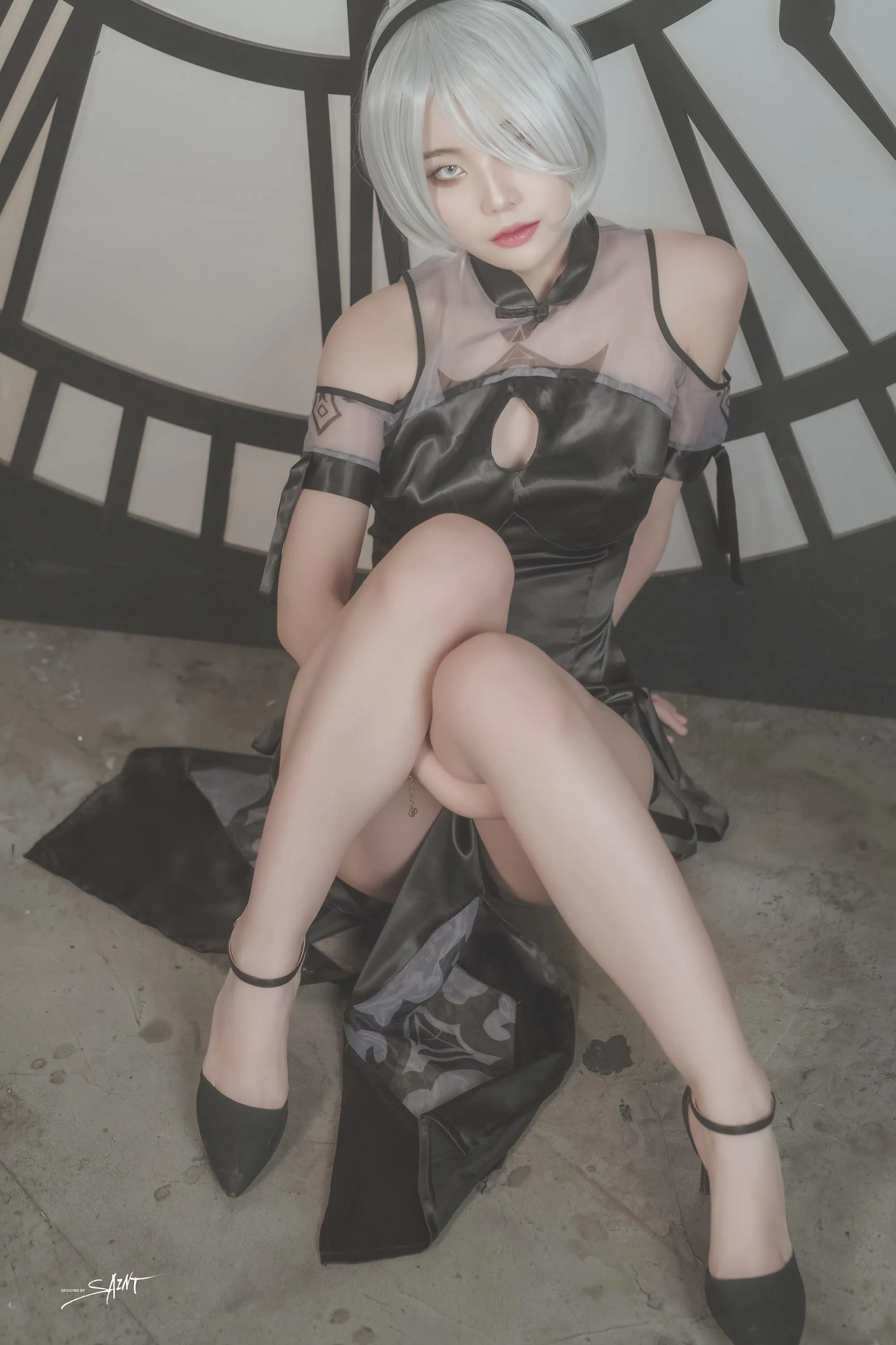 NO.099 [SaintPhotoLife] Yuna 윤아  VOL.04 KDA Akali  Nier Automata 2B [65P]插图2